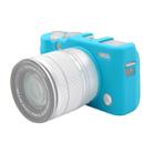 PULUZ Soft Silicone Protective Case for FUJIFILM X-A3 / X-A10(Blue) - 1