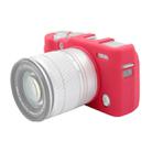 PULUZ Soft Silicone Protective Case for FUJIFILM X-A3 / X-A10(Rose Red) - 1