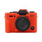 PULUZ Soft Silicone Protective Case for FUJIFILM XT10(Red) - 1