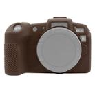 PULUZ Soft Silicone Protective Case for Canon EOS RP(Coffee) - 1