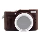 PULUZ Soft Silicone Protective Case for Panasonic Lumix GF10(Coffee) - 1