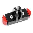 For GoPro HERO13 Black  PULUZ Magnetic Quick Release Base Mount (Black Red) - 2