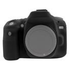 PULUZ Soft Silicone Protective Case for Canon EOS 90D(Black) - 1