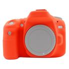 PULUZ Soft Silicone Protective Case for Canon EOS 90D(Red) - 1