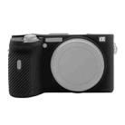 PULUZ Soft Silicone Protective Case for Sony A6600 / ILCE-6600(Black) - 1