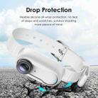 For Insta360 GO 3 / GO 3S PULUZ Camera Silicone Case Wristband Bicycle Strap Extension Mount (White) - 3