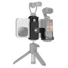 For DJI OSMO Pocket 3 PULUZ Protective Frame Expansion Phone Clamp Adapter Bracket (Black) - 1