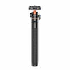 PULUZ 1.4m Phone Selfie Stick Tripod Vlog Live Streaming Holder with Phone Clip (Black) - 2