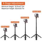 [US Warehouse] PULUZ Action Camera Extension Tripod Selfie Stick Stand for GoPro - 3
