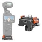 For DJI Osmo Pocket 3 PULUZ Type-C Charging Base Quick Release Mount Adapter (Black) - 1