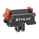 For DJI Osmo Pocket 3 PULUZ Quick Release Mount Adapter (Black) - 2