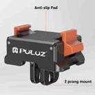 For DJI Osmo Pocket 3 PULUZ Quick Release Mount Adapter (Black) - 3