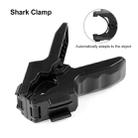 PULUZ Action Sports Cameras Jaws Flex Clamp Mount with Phone Clamp (Black) - 3