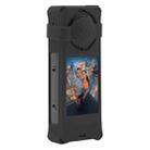 For Insta360 X5 PULUZ Silicone Protective Case with Lens Cover (Black) - 1