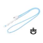 PULUZ Sports Camera Lanyard Long Adjustable Anti-lost Rope for DJI OSMO Pocket 3 / Insta360 X5 (Blue) - 2