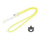 PULUZ Sports Camera Lanyard Long Adjustable Anti-lost Rope for DJI OSMO Pocket 3 / Insta360 X5 (Yellow) - 2