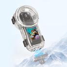 For Insta360 X5 PULUZ Quick Release 60m Waterproof Sealed Diving Case (Transparent) - 1