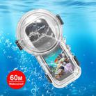 For Insta360 X5 PULUZ Quick Release 60m Waterproof Sealed Diving Case (Transparent) - 2