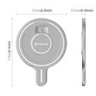 For Insta360 Flow 2 Pro PULUZ Magnetic Phone Mount Adapter (Silver) - 2
