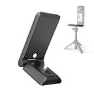 PULUZ Folding Magnetic Mount Base L Bracket For Insta360 X4 / X5 / DJI Pocket 3 (Black) - 1