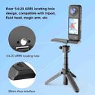 PULUZ Folding Magnetic Mount Base L Bracket For Insta360 X4 / X5 / DJI Pocket 3 (Black) - 4
