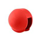 For Insta360 X5 PULUZ Invisible Dive Case Lens Guard Silicone Protective Lens Cap Cover (Red) - 2