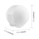 For Insta360 X5 PULUZ Invisible Dive Case Lens Guard Silicone Protective Lens Cap Cover (White) - 3