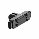 For Insta360 X5 / Ace Pro / Pro 2 PULUZ Aviation Aluminum Quick Release Base Adapter Bracket (Black) - 3