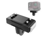 For Insta360 X5 / Ace Pro / Ace Pro 2 PULUZ Magnetic Quick Release Base Mount (Black) - 1