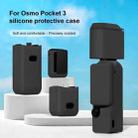 For DJI OSMO Pocket 3 PULUZ 6 in 1 Body Lens Handle Screen Mic Silicone TPU Cover (Black) - 2