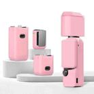 For DJI OSMO Pocket 3 PULUZ 6 in 1 Body Lens Handle Screen Mic Silicone TPU Cover (Pink) - 1