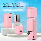 For DJI OSMO Pocket 3 PULUZ 6 in 1 Body Lens Handle Screen Mic Silicone TPU Cover (Pink) - 2