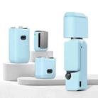 For DJI OSMO Pocket 3 PULUZ 6 in 1 Body Lens Handle Screen Mic Silicone TPU Cover (Blue) - 1