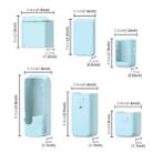 For DJI OSMO Pocket 3 PULUZ 6 in 1 Body Lens Handle Screen Mic Silicone TPU Cover (Blue) - 4