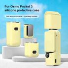 For DJI OSMO Pocket 3 PULUZ 6 in 1 Body Lens Handle Screen Mic Silicone TPU Cover (Yellow) - 2