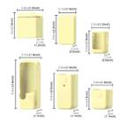 For DJI OSMO Pocket 3 PULUZ 6 in 1 Body Lens Handle Screen Mic Silicone TPU Cover (Yellow) - 4