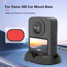 For DJI Osmo 360 PULUZ Car Plastic Base Stand (Black) - 2