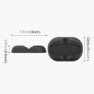 For DJI Osmo 360 PULUZ Car Plastic Base Stand (Black) - 3