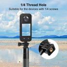 For Insta360 X3 PULUZ ABS Protective Frame with  Adapter Mount & Screw(Black) - 3