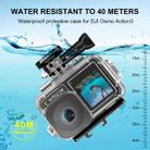 For DJI Osmo Action 3 / 4 PULUZ 40m Underwater Waterproof Housing Diving Case with Cold Shoe & Buckle Basic Mount & Screw - 5