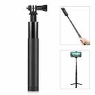 PULUZ 70cm Metal Selfie Stick Monopod with Invisible Adapter Base & Screw for Insta360 One RS / X2 / X3 - 1