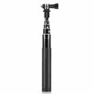 PULUZ 70cm Metal Selfie Stick Monopod with Invisible Adapter Base & Screw for Insta360 One RS / X2 / X3 - 2