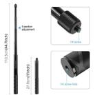 PULUZ Motorcycle Bicycle Handlebar Fixture Mount Camera Bracket Adapter with Monopod Stand - 4