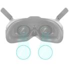 For DJI Goggles 2 2pcs PULUZ Goggles Lens Film(Transparent) - 1