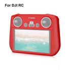 For DJI Mini 3 Pro / DJI RC with Screen PULUZ Silicone Protective Case(Red) - 1