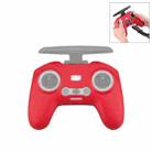 For DJI FPV Combo Remote Control PULUZ Silicone Protective Case(Red) - 1