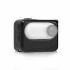 For Insta360 GO 3 PULUZ Camera Charging Case Silicone Case (Black) - 1