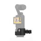 For DJI OSMO Pocket 3 PULUZ Adapter Frame Expansion Bracket with 1/4 inch Hole (Black) - 1
