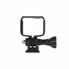 For DJI OSMO Pocket 3 PULUZ Adapter Frame Expansion Bracket with 1/4 inch Hole (Black) - 4