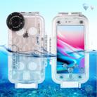 PULUZ For iPhone SE 2020 & 8 & 7 40m/130ft Waterproof Diving Housing Photo Video Taking Underwater Cover Case(Transparent) - 1